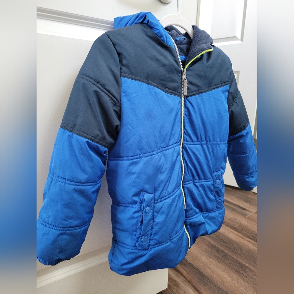 Ixtreme (Boys) Colorblock Quilted Puffer Jacket Size 7 - Picture 2 of 9